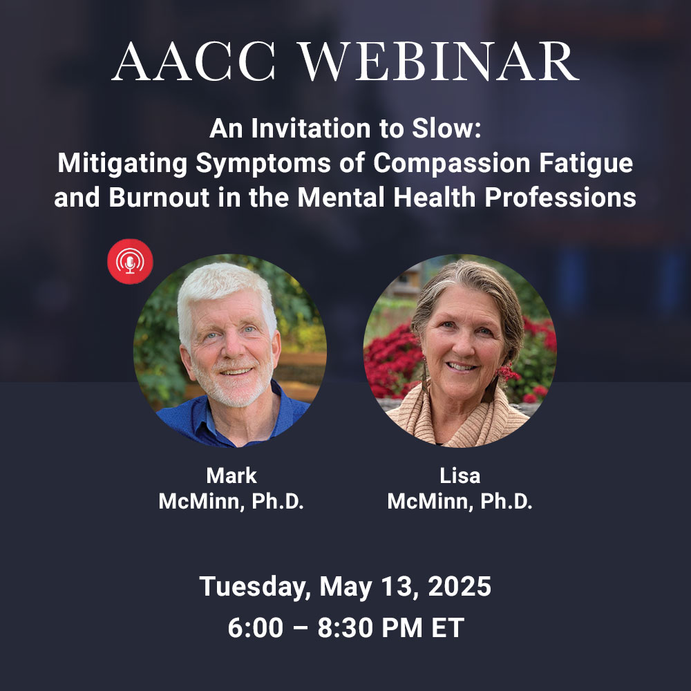 An Invitation to Slow: Mitigating Symptoms of Compassion Fatigue and Burnout in the Mental Health Professions