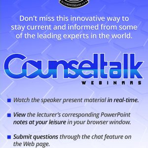 CounselTalk Webinars