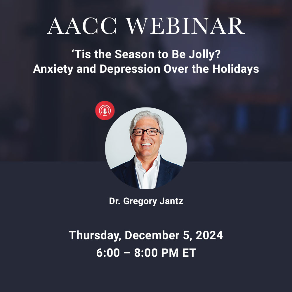 ‘Tis the Season to Be Jolly? Anxiety and Depression Over the Holidays – December 2024